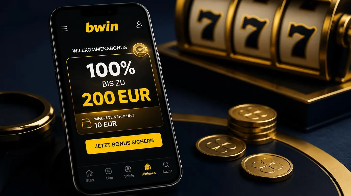 Smartphone mit Casino-Bonus von bis zu 200 Euro und Einzahlung von 10 Euro